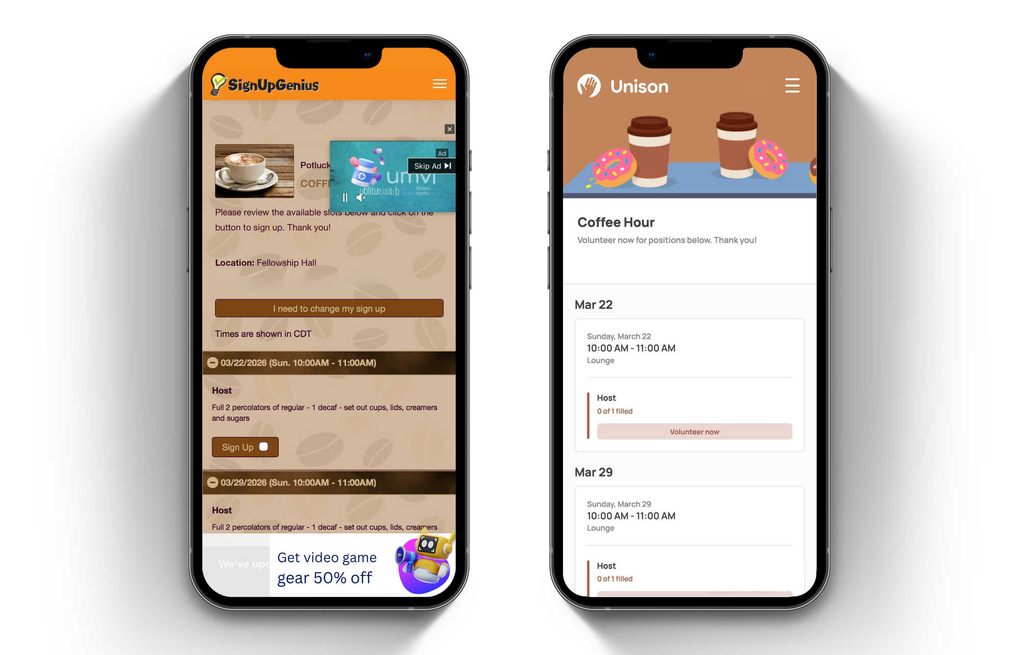 SignUpGenius vs Unison: Which Volunteer Signup Tool Is Right for You?