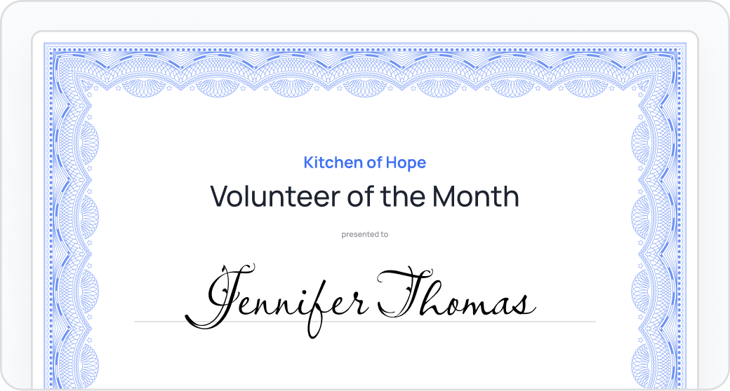A simple way to thank your volunteers: Meet Awards