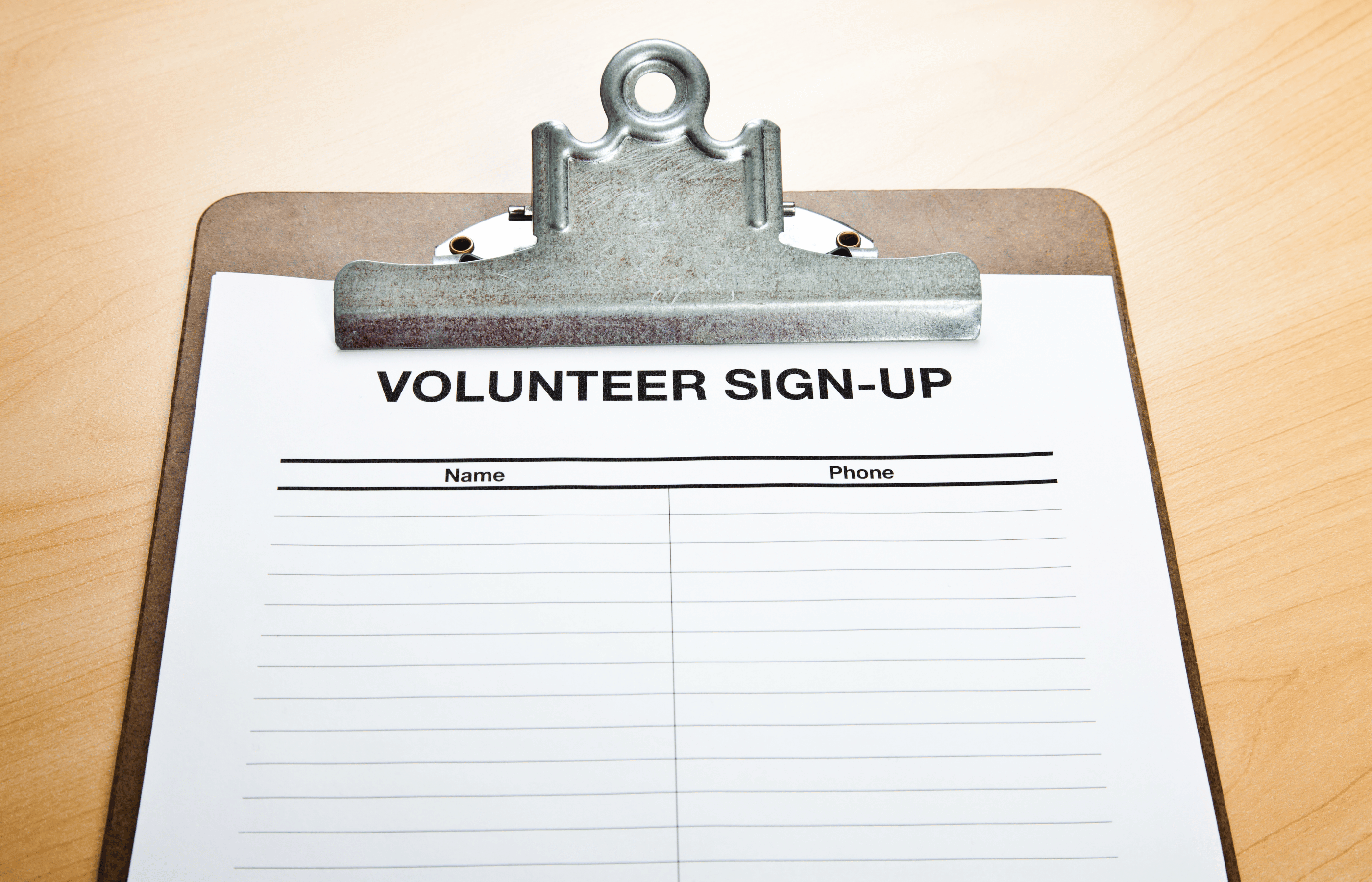 Need a Volunteer Sign Up Sheet Template? There's a Better Way