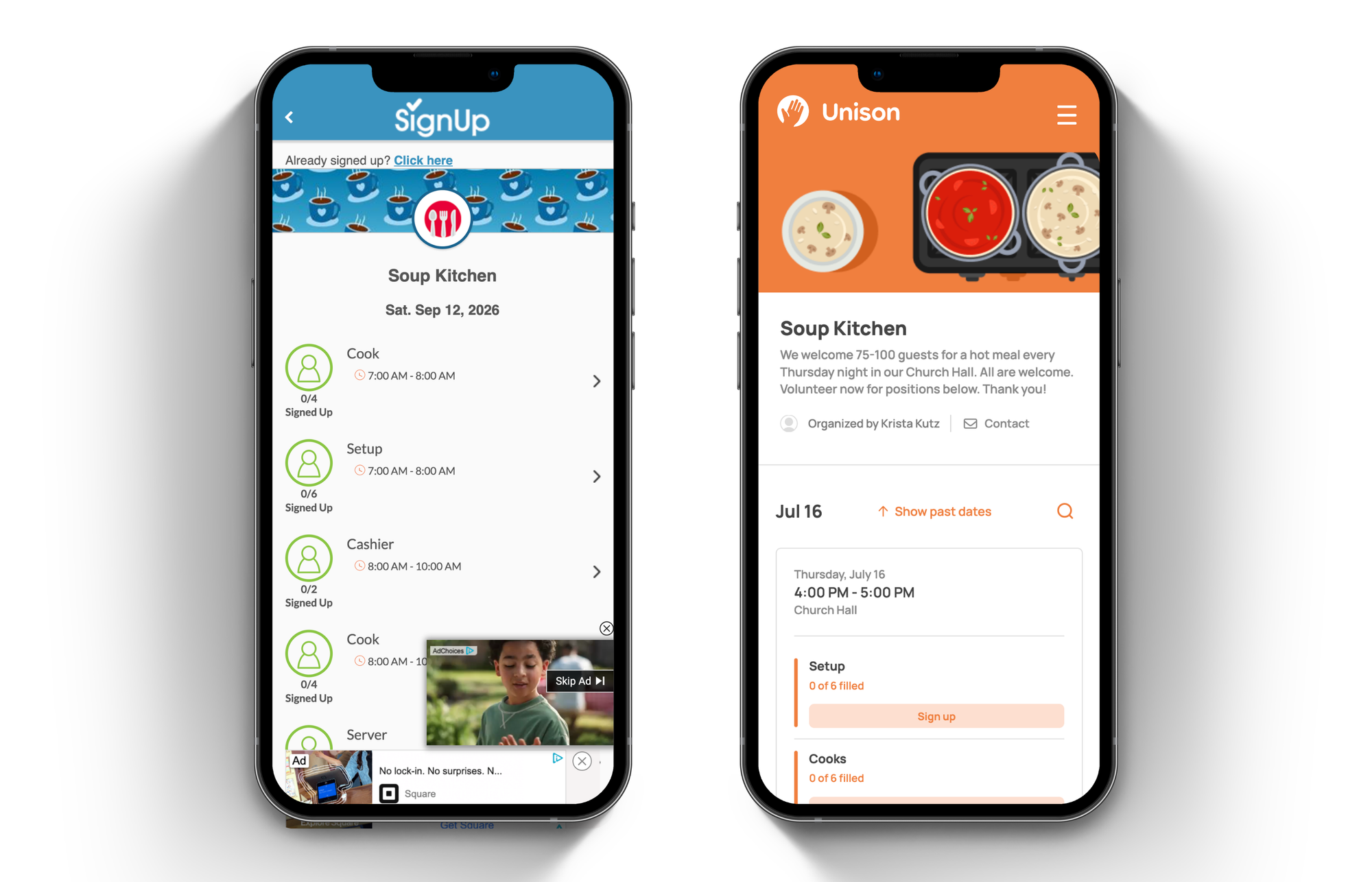 SignUp.com vs. Unison: Which Volunteer Tool Is Right for You?